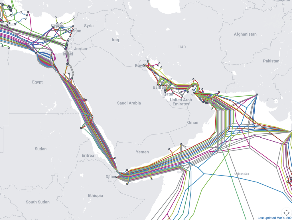 Will Iran sabotage undersea internet cables by April 30?