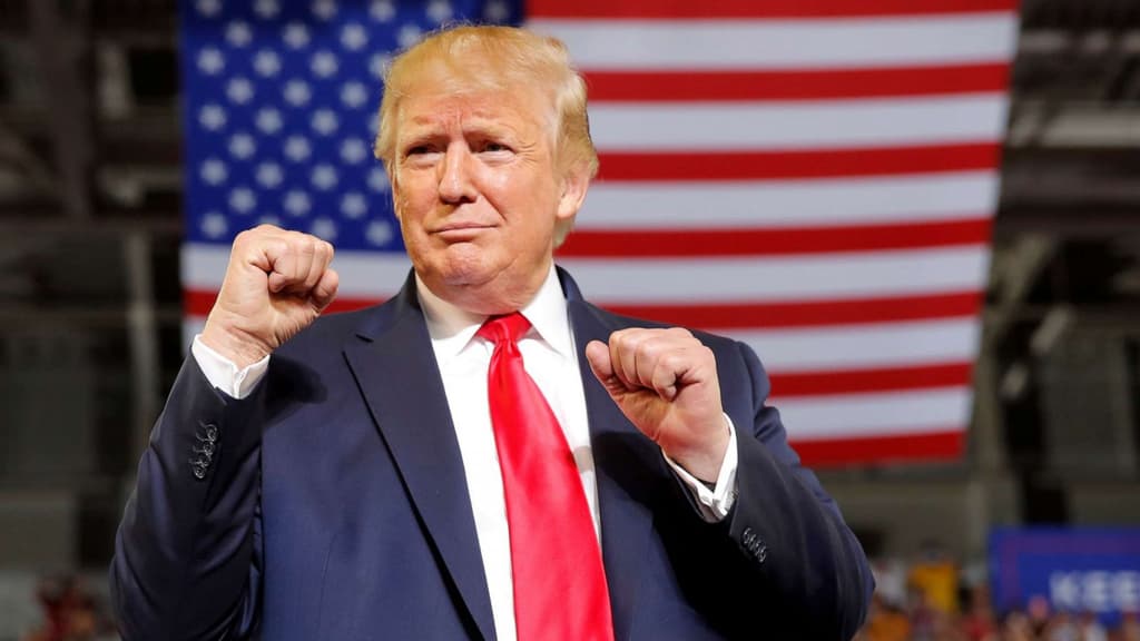 Trump blowout victory?