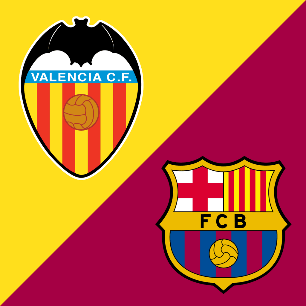 Copa del Rey: Valencia vs. Barcelona (To Advance)