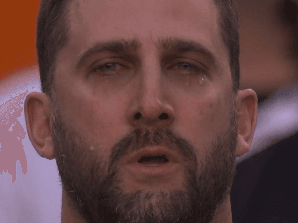 Big Game: Player/HC to cry during National Anthem?