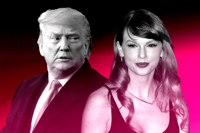 Trump and Taylor Swift shake hands at Super Bowl LIX?