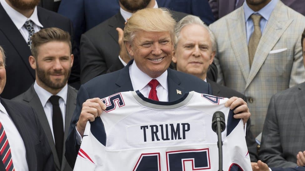What will Trump say during Super Bowl pregame interview?