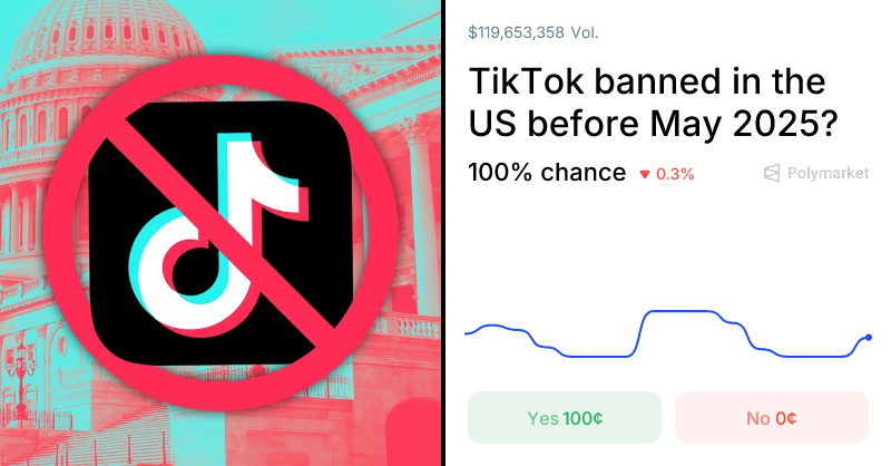 TikTok banned in the US before May 2025?